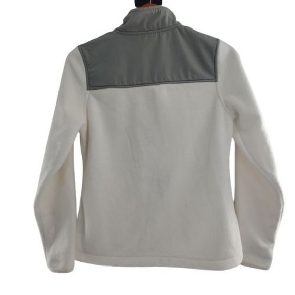 FILA Sport Women's Color Block Performance Fleece Jacket Gray/White Size XS - Picture 5 of 11